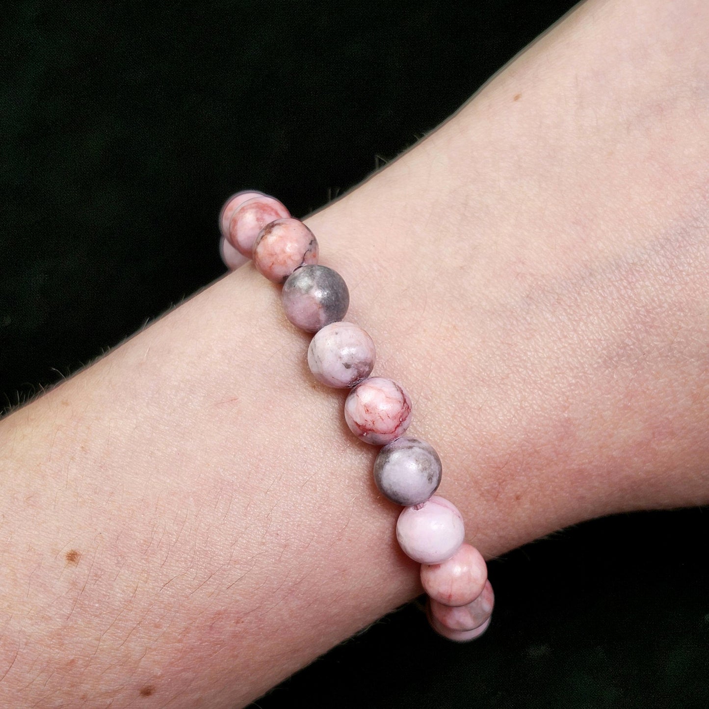 Pink Zebra Jasper Bracelet