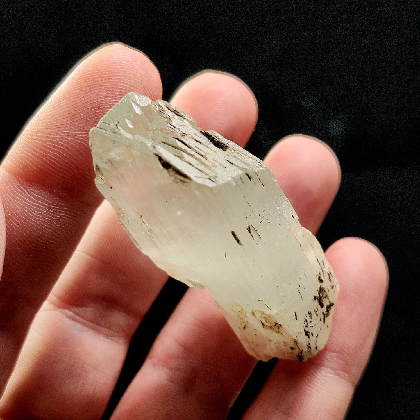 Hiddenite Crystal