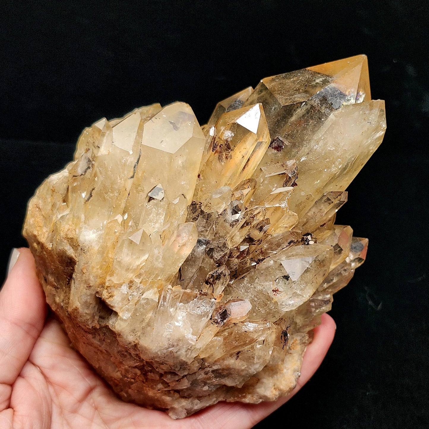 HUGE Kundalini Citrine 1.6lb
