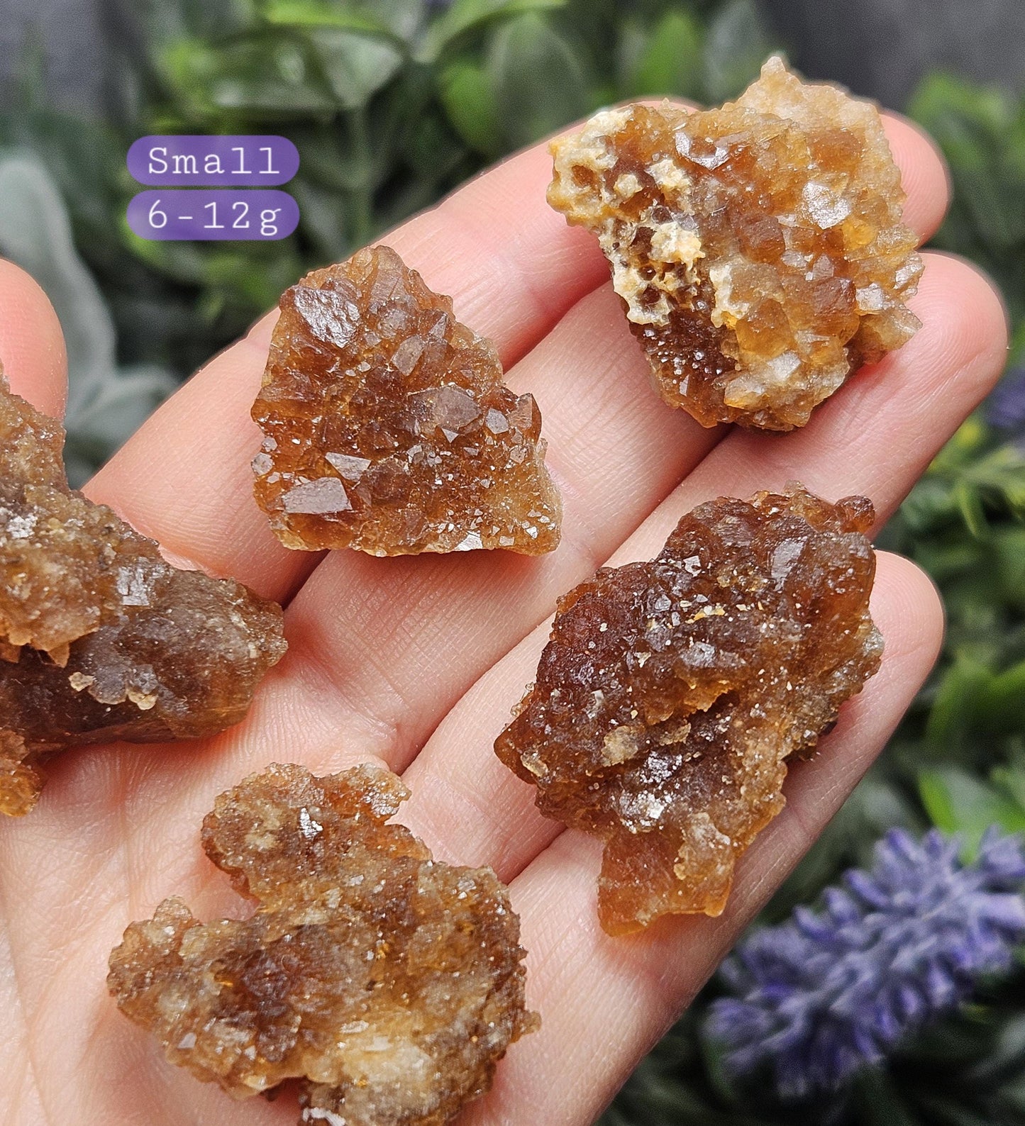 Raw Untreated Citrine Cluster