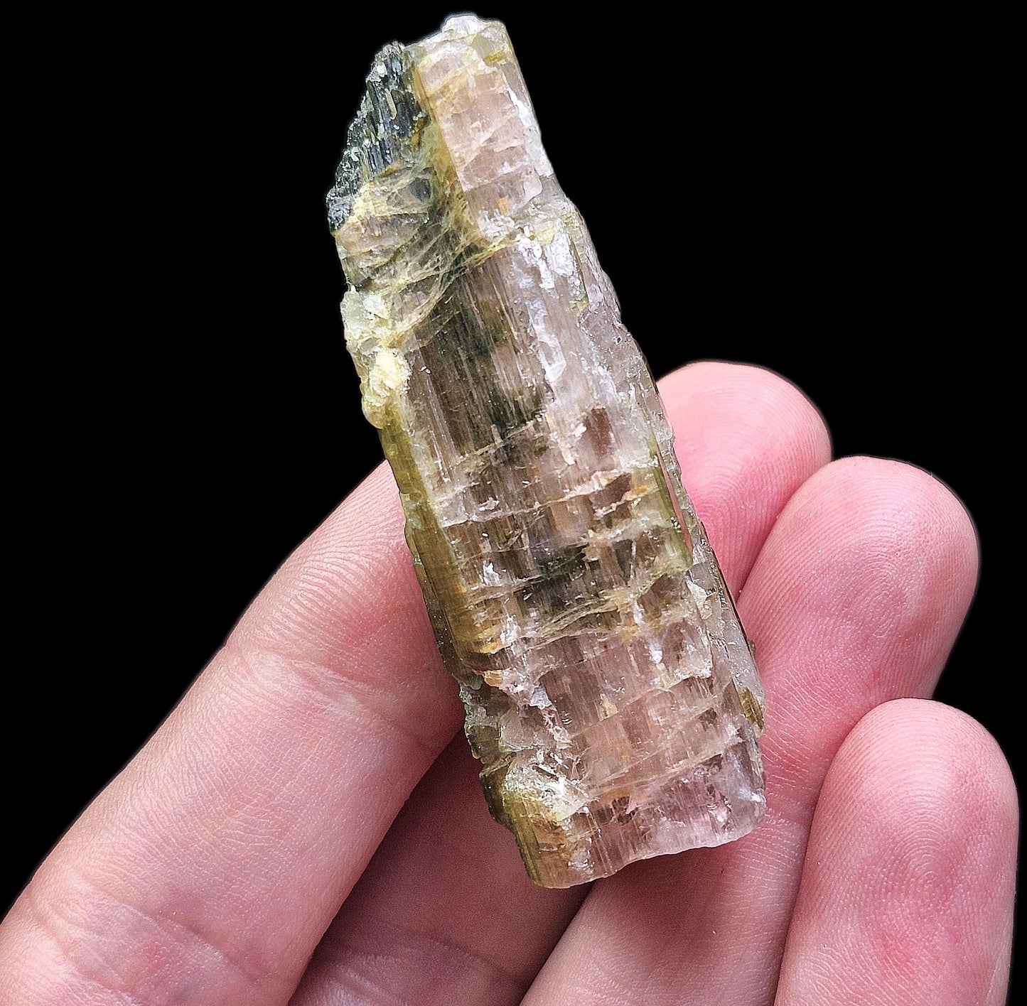 Watermelon Tourmaline Crystal 24g