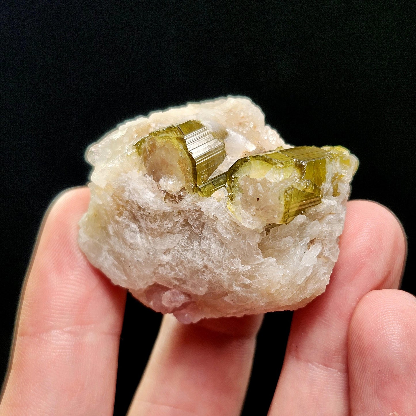 Watermelon Tourmaline & Quartz 43g