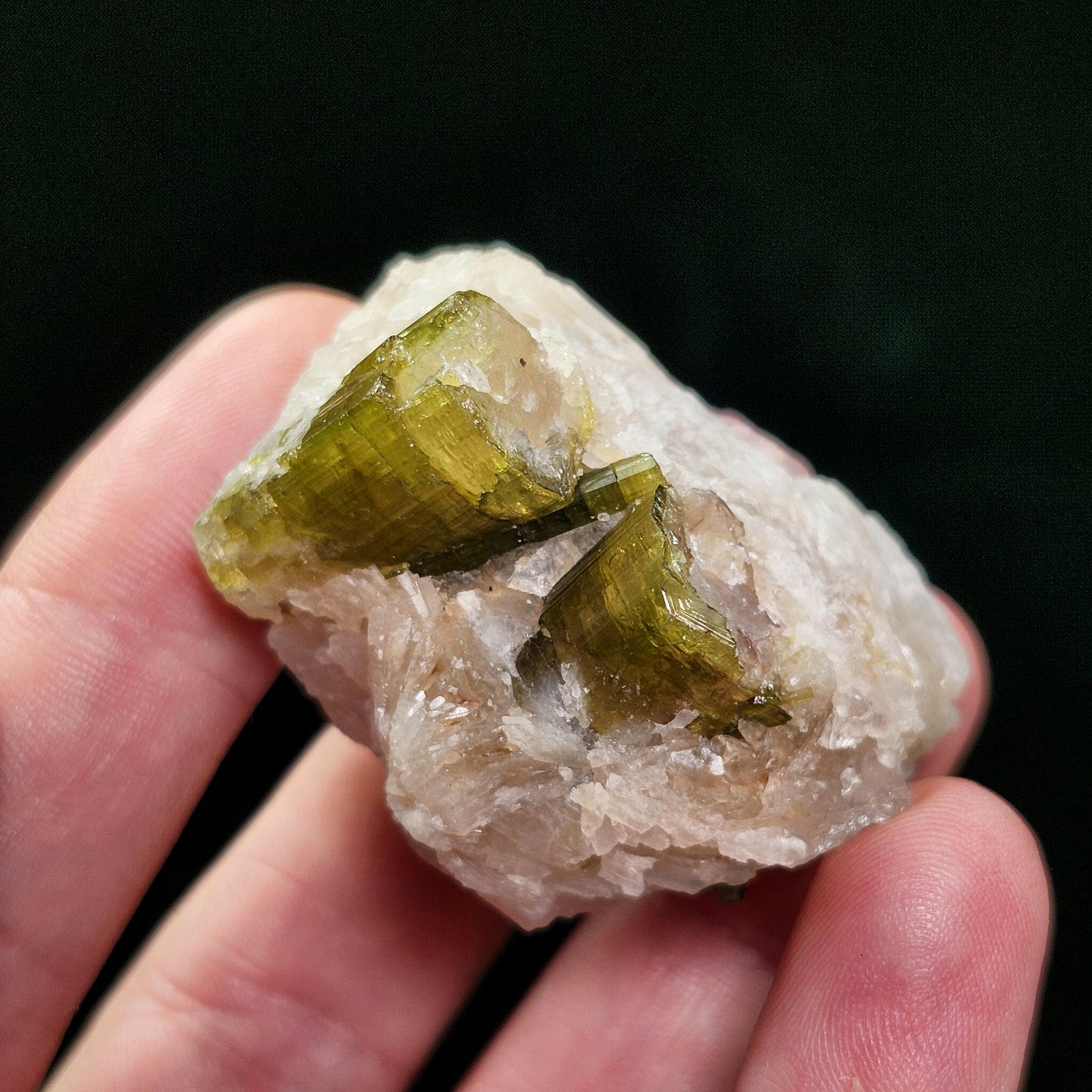 Watermelon Tourmaline & Quartz 43g