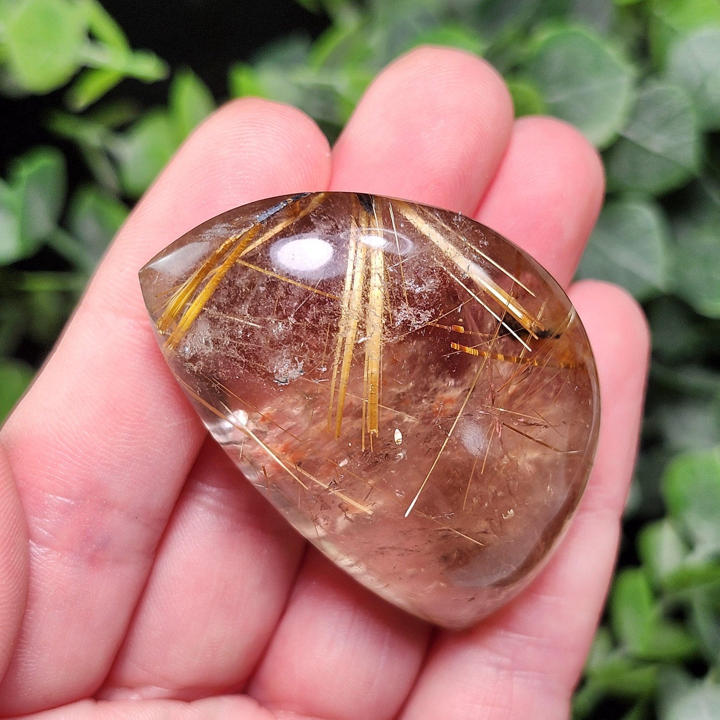 Polished Rutilated Quartz