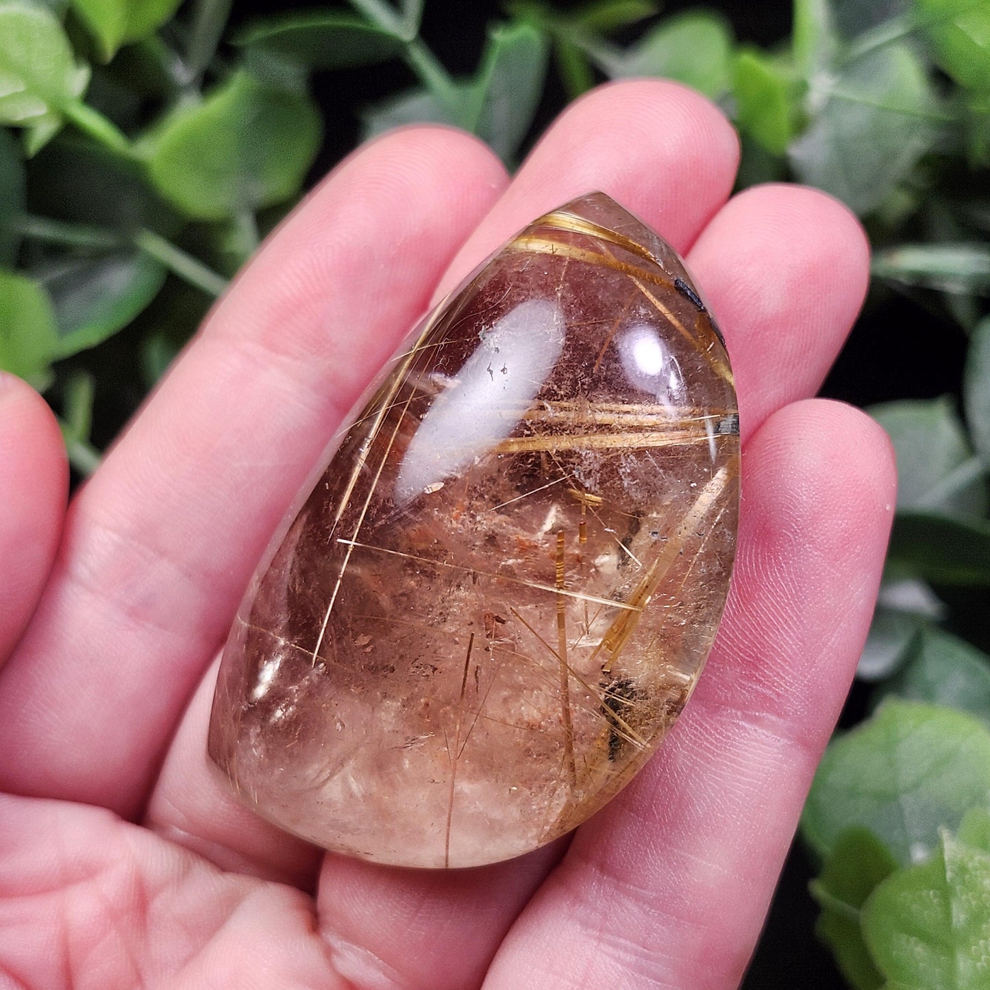 Polished Rutilated Quartz