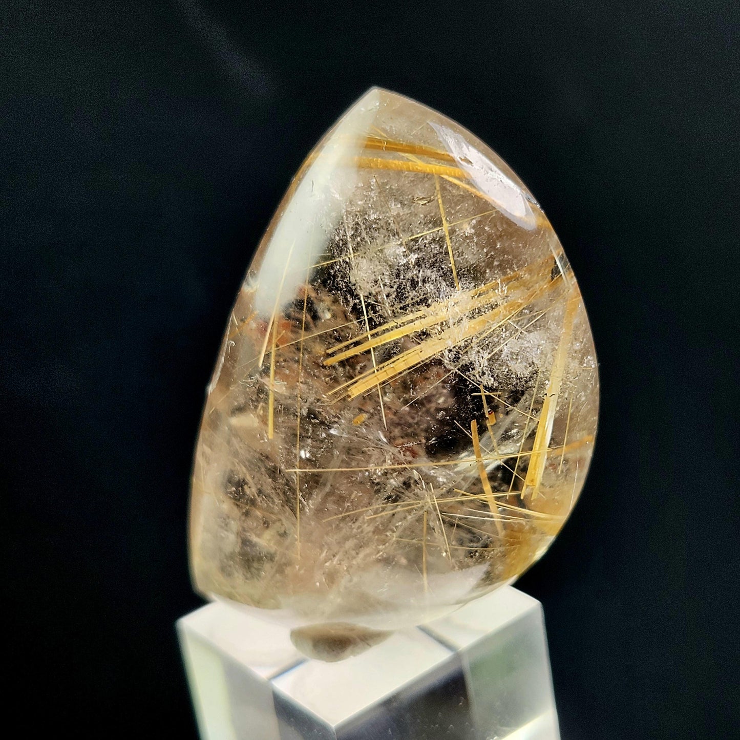 Polished Rutilated Quartz