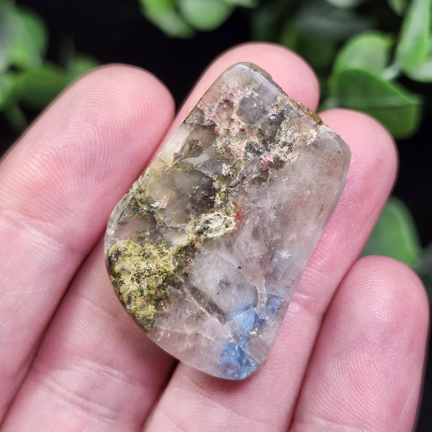 Papagoite Quartz Crystal