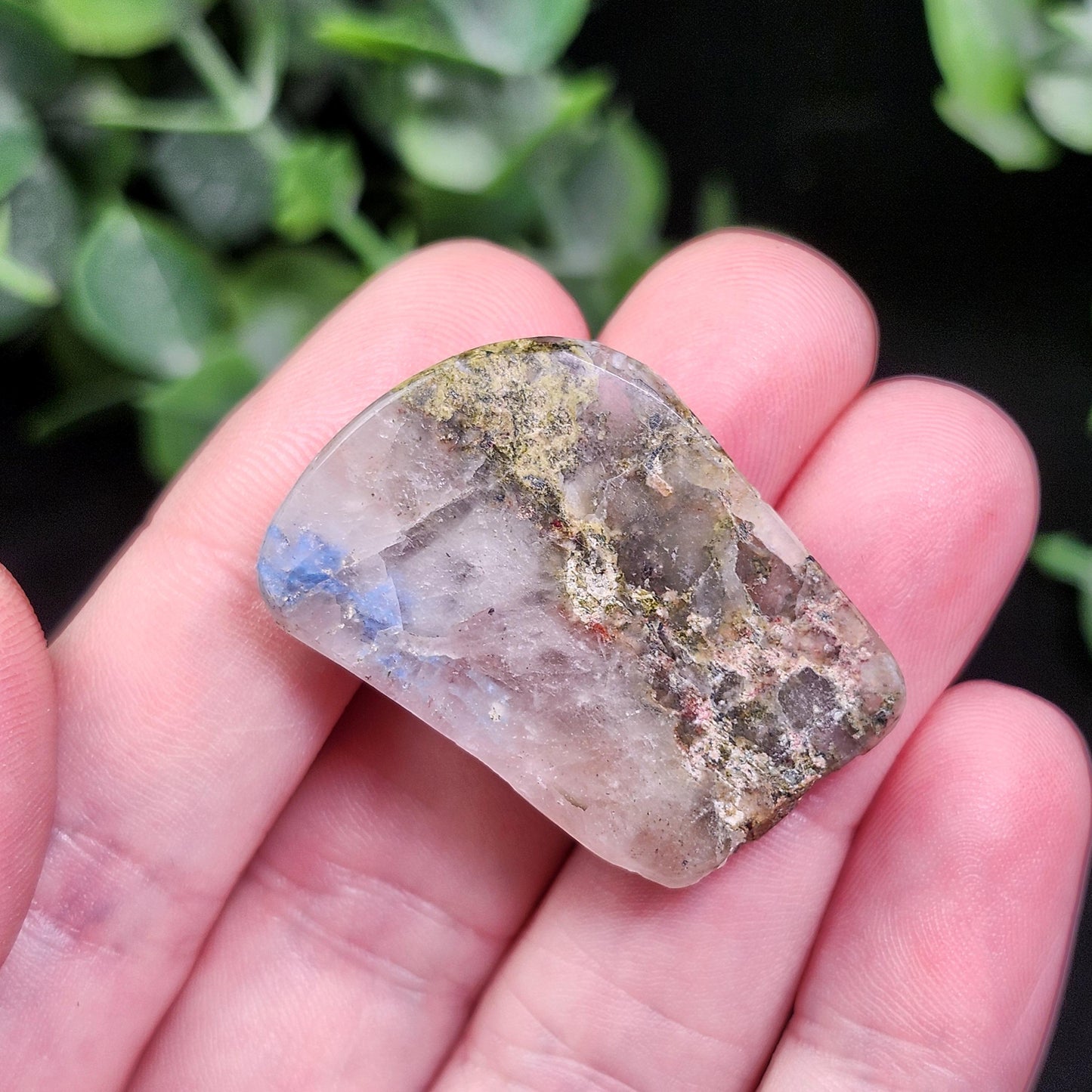 Papagoite Quartz Crystal