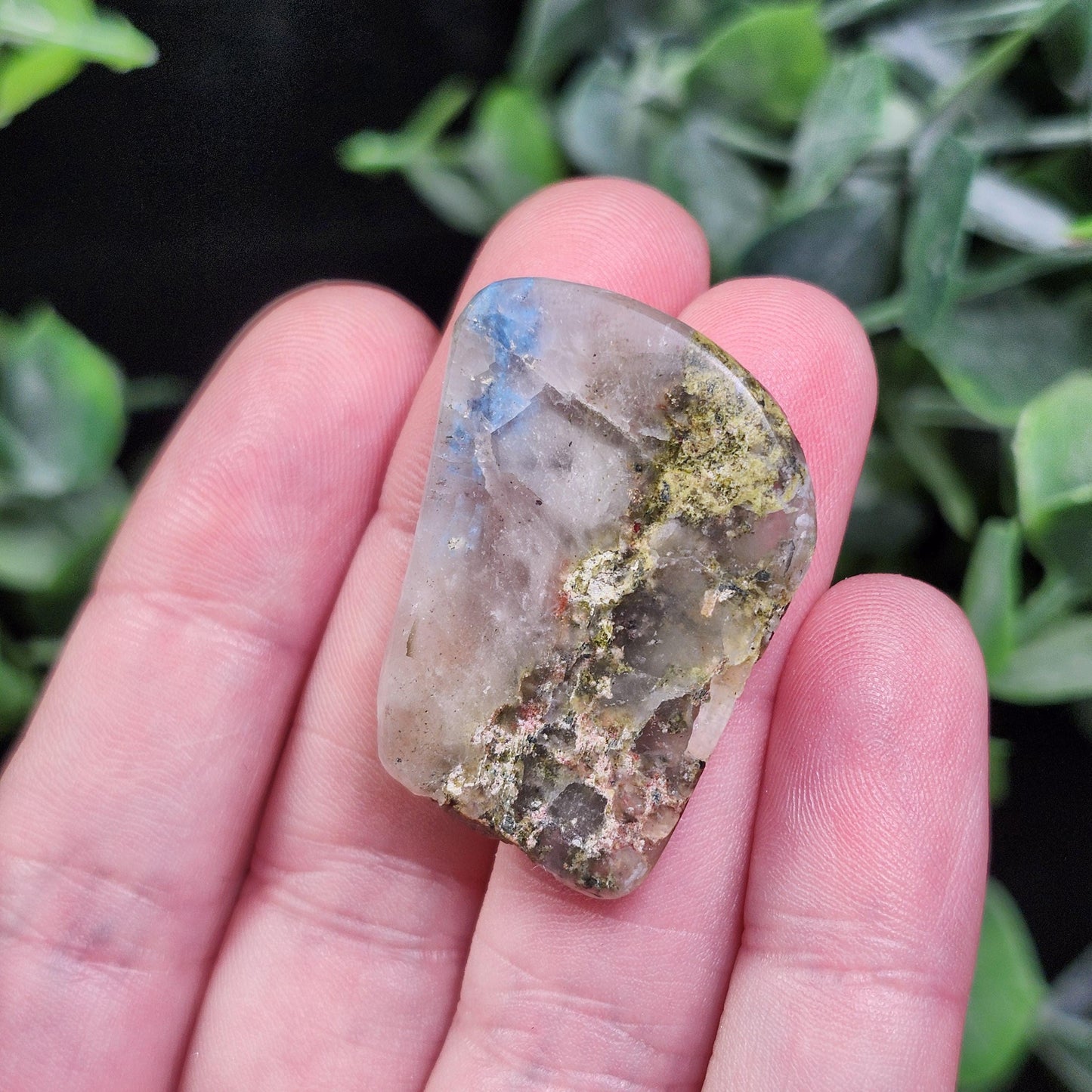 Papagoite Quartz Crystal