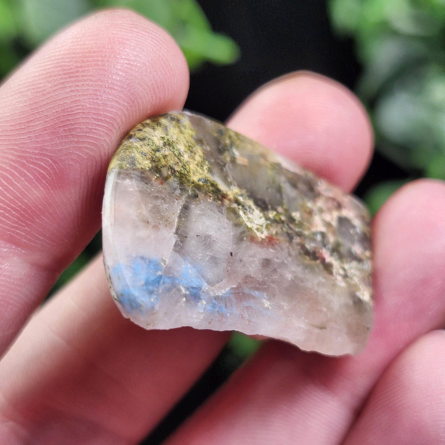 Papagoite Quartz Crystal