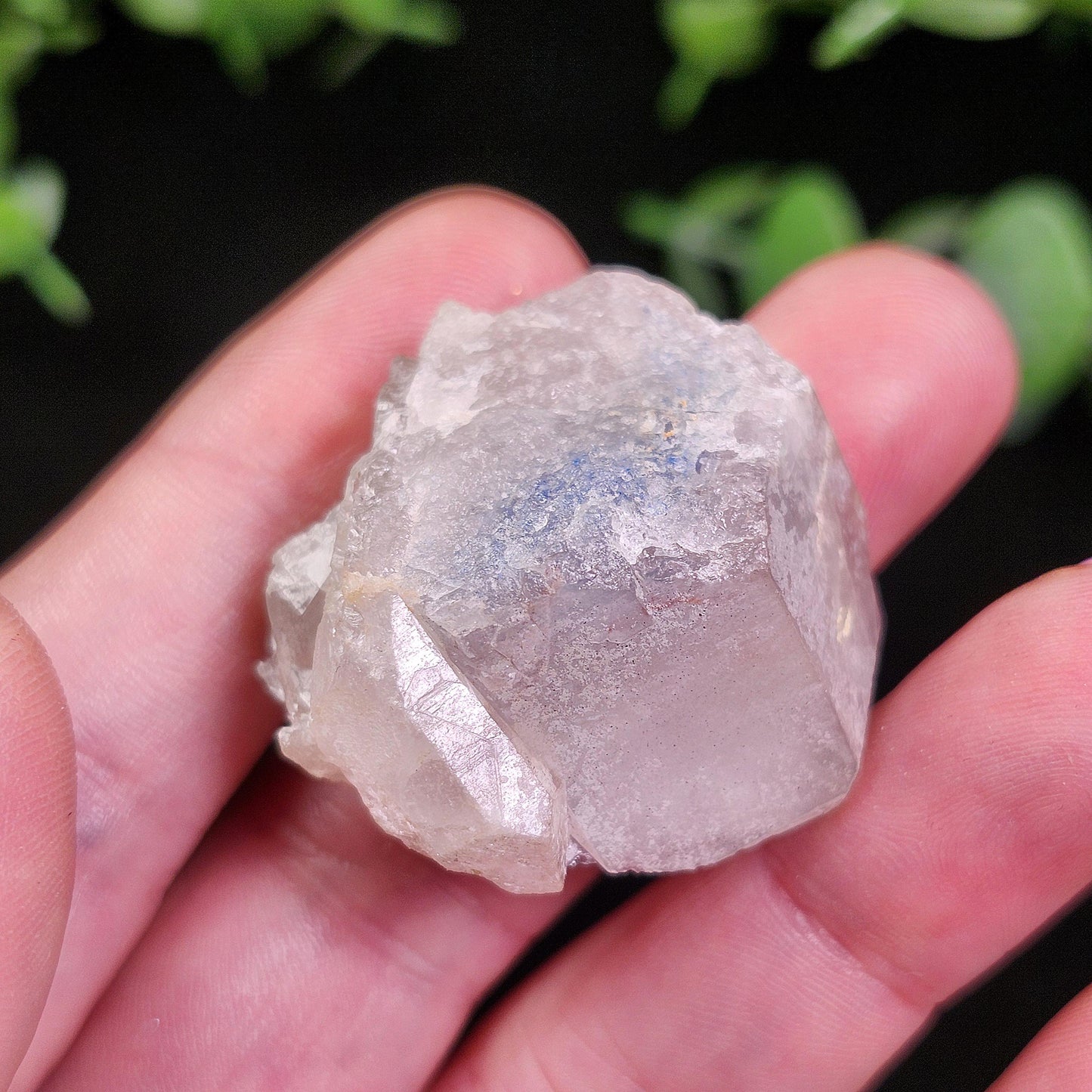 Papagoite Quartz Crystal from South Africa 21.15g