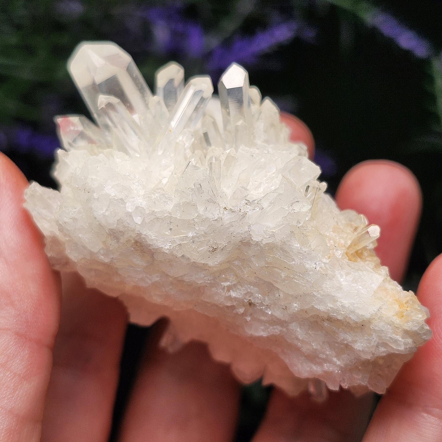 Lemurian Quartz Cluster 109g