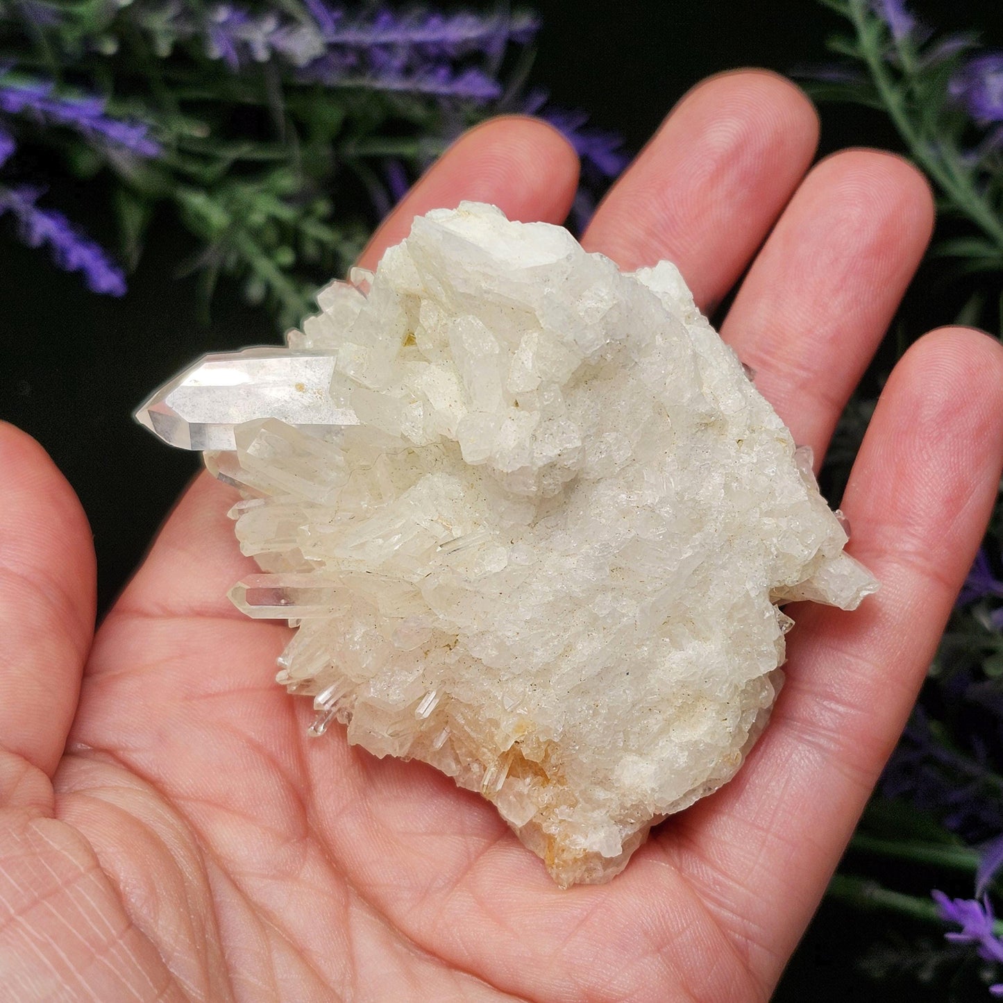 Lemurian Quartz Cluster 109g
