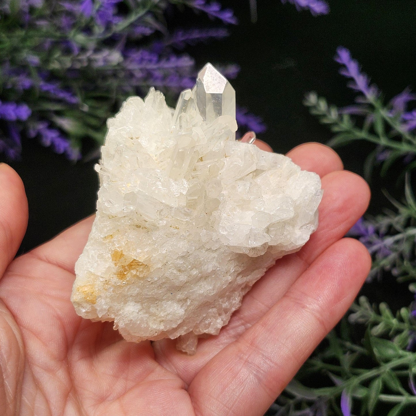 Lemurian Quartz Cluster 109g