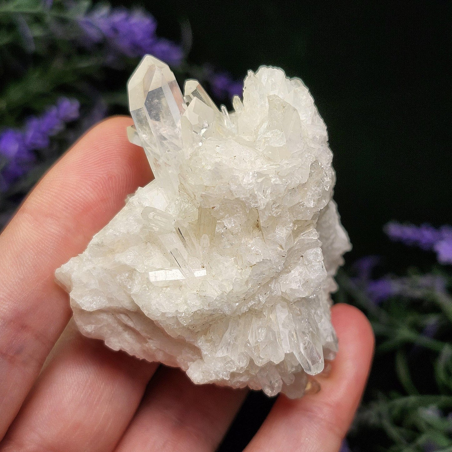 Lemurian Quartz Cluster 109g
