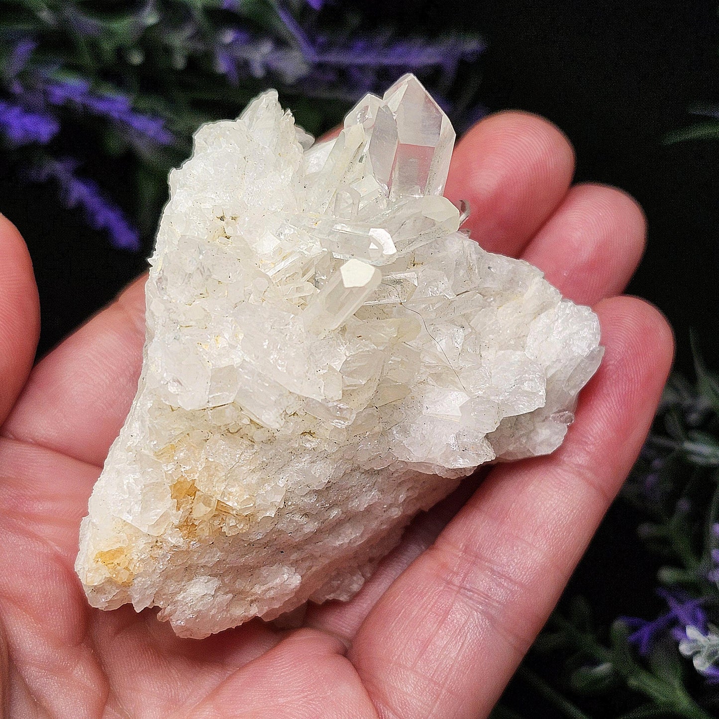 Lemurian Quartz Cluster 109g