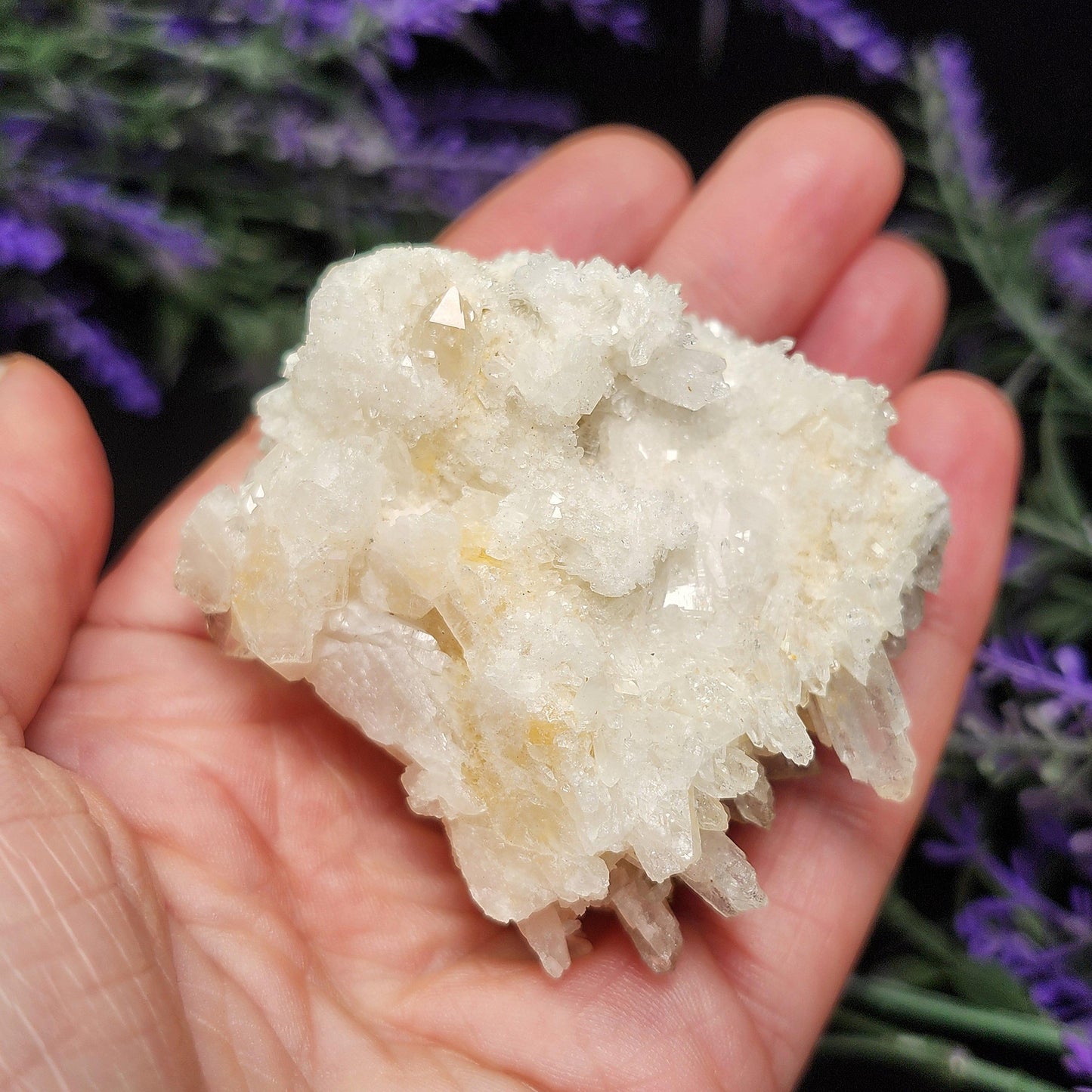 Lemurian Quartz Cluster 93g