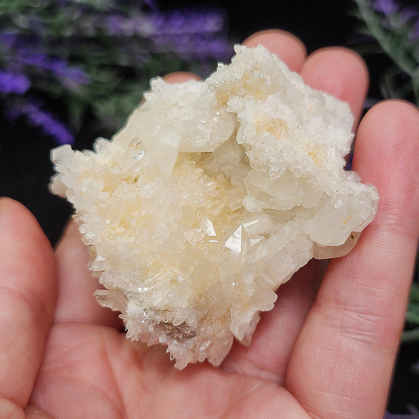 Lemurian Quartz Cluster 93g