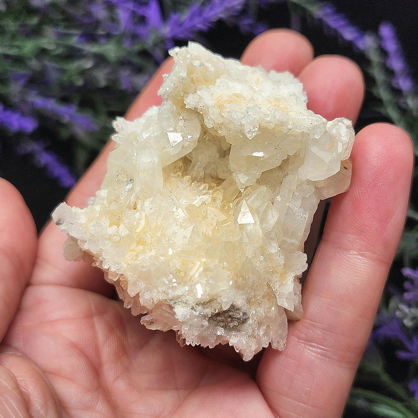 Lemurian Quartz Cluster 93g