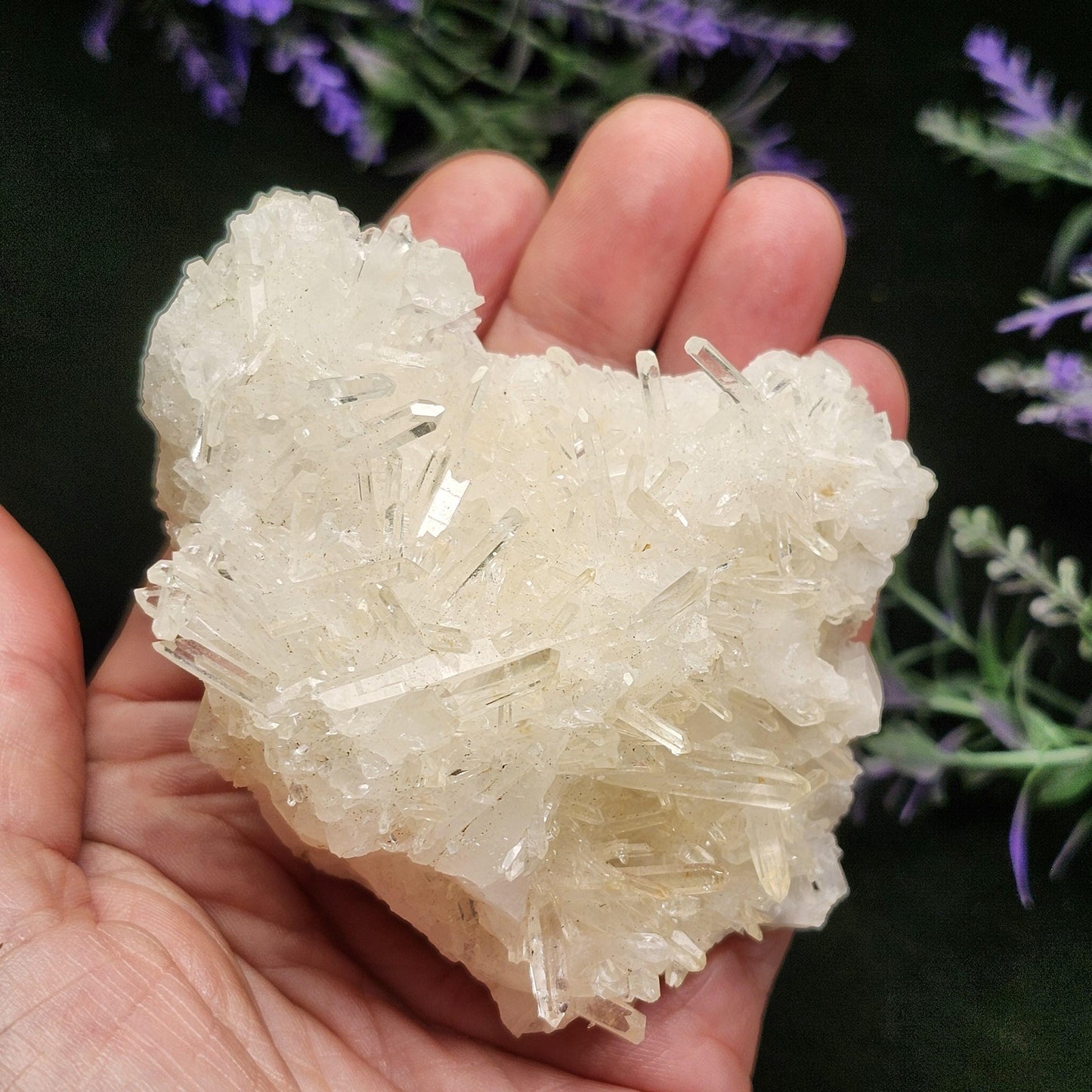 Lemurian Quartz Cluster 205g