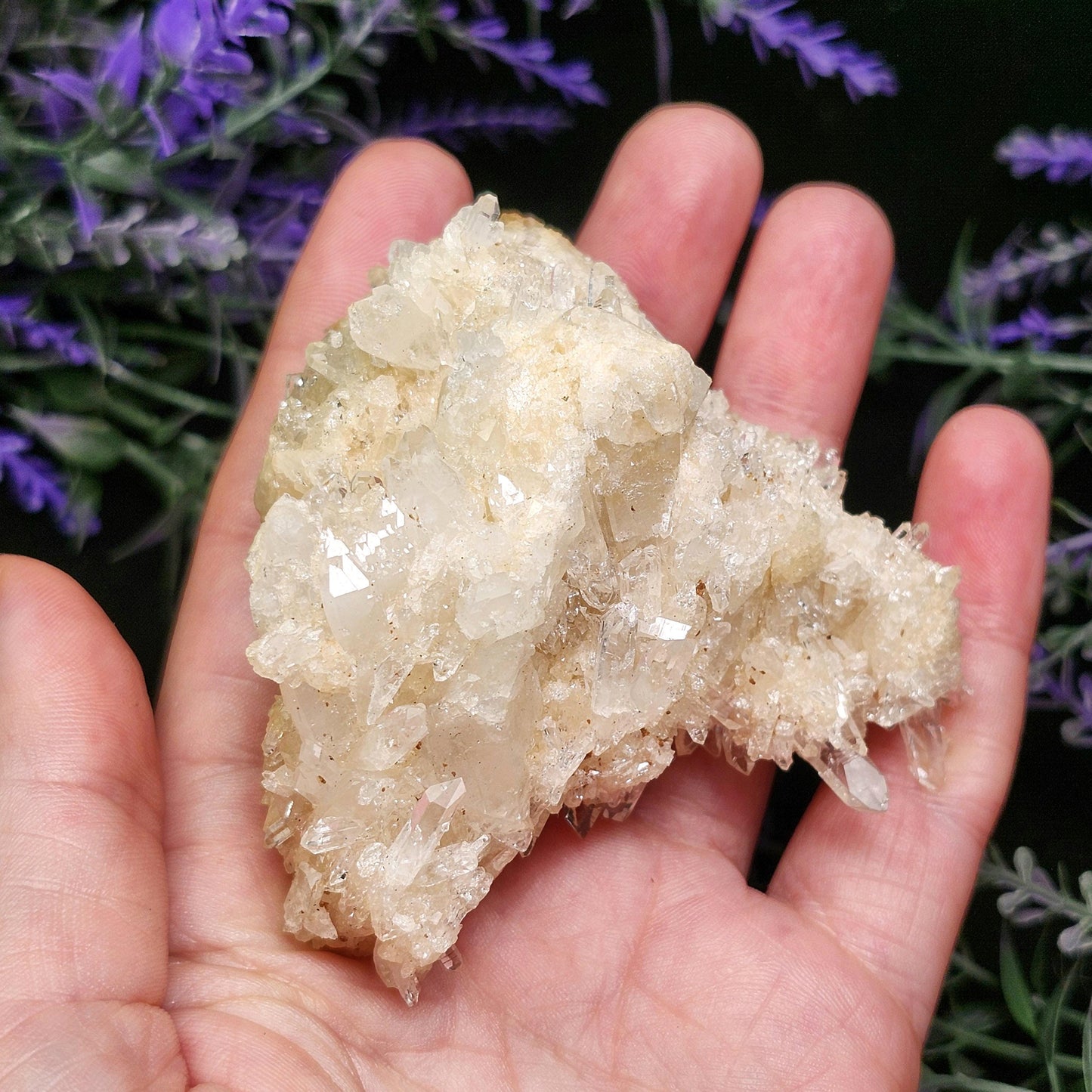 Lemurian Quartz Cluster 134g