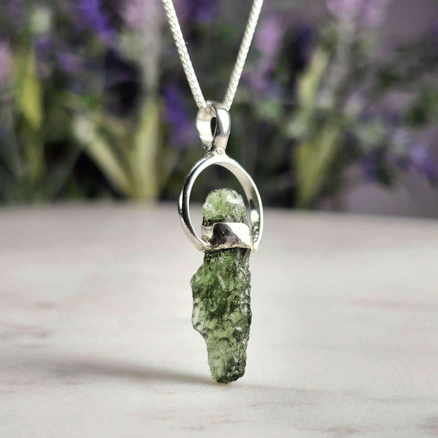 Moldavite Pendant
