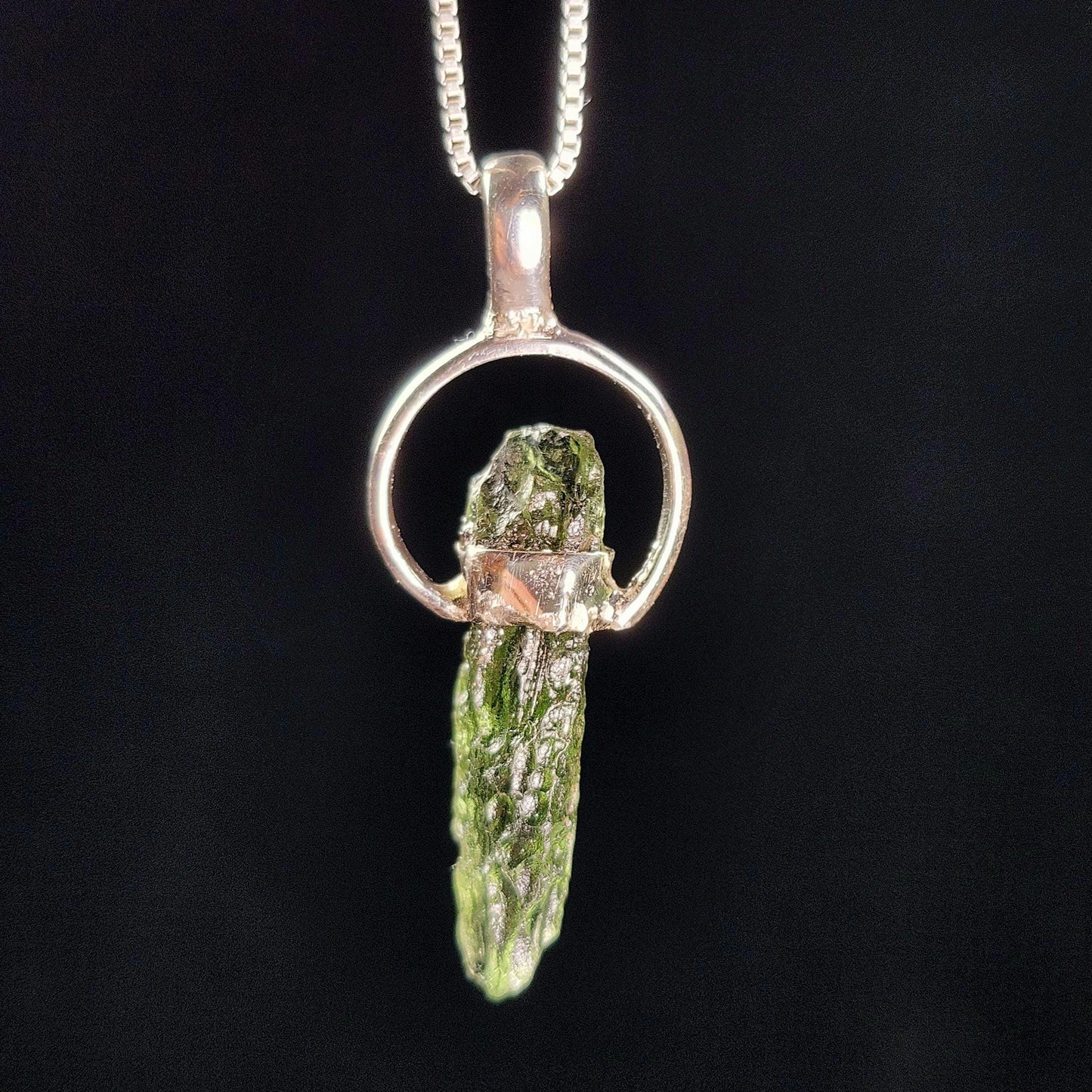 Moldavite Pendant