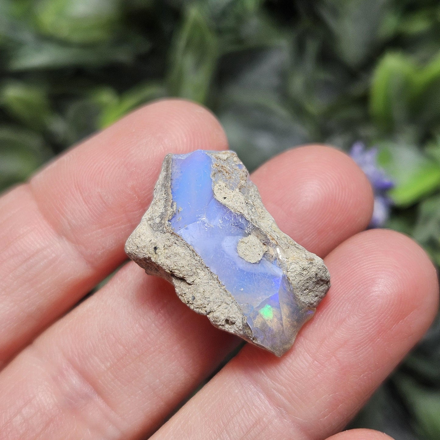 Ethiopian Blue Jelly Opal