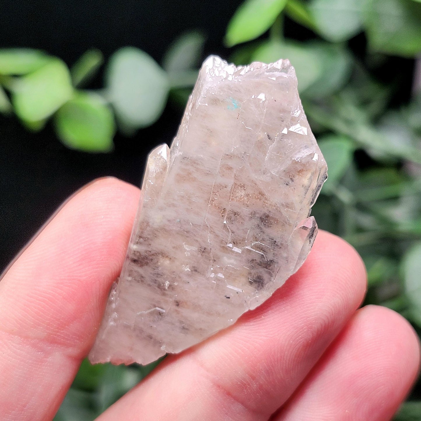 Ajoite Quartz Crystal