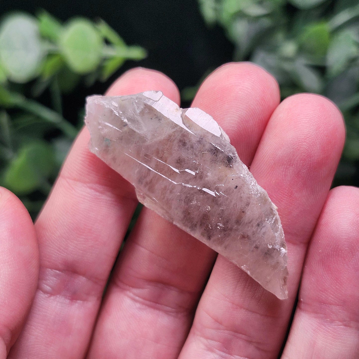 Ajoite Quartz Crystal