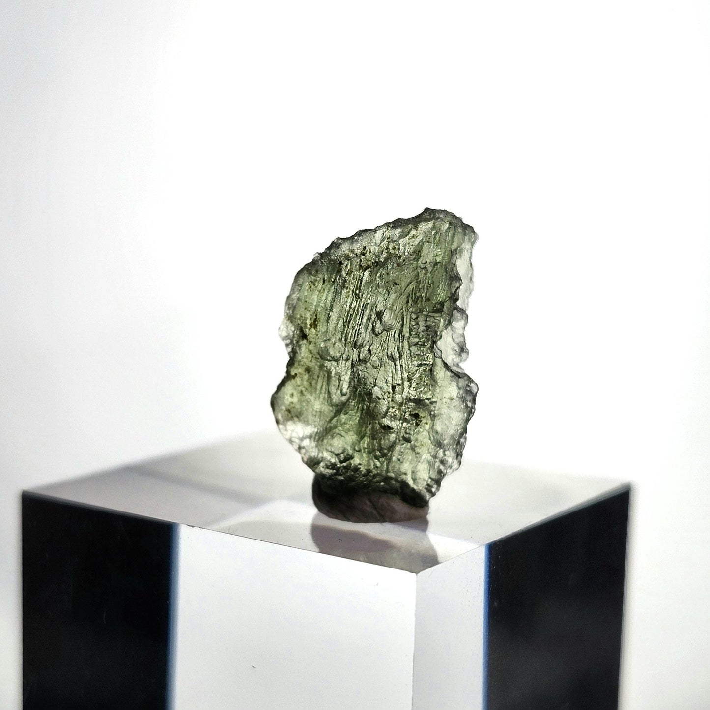 Moldavite with Natural HOLE