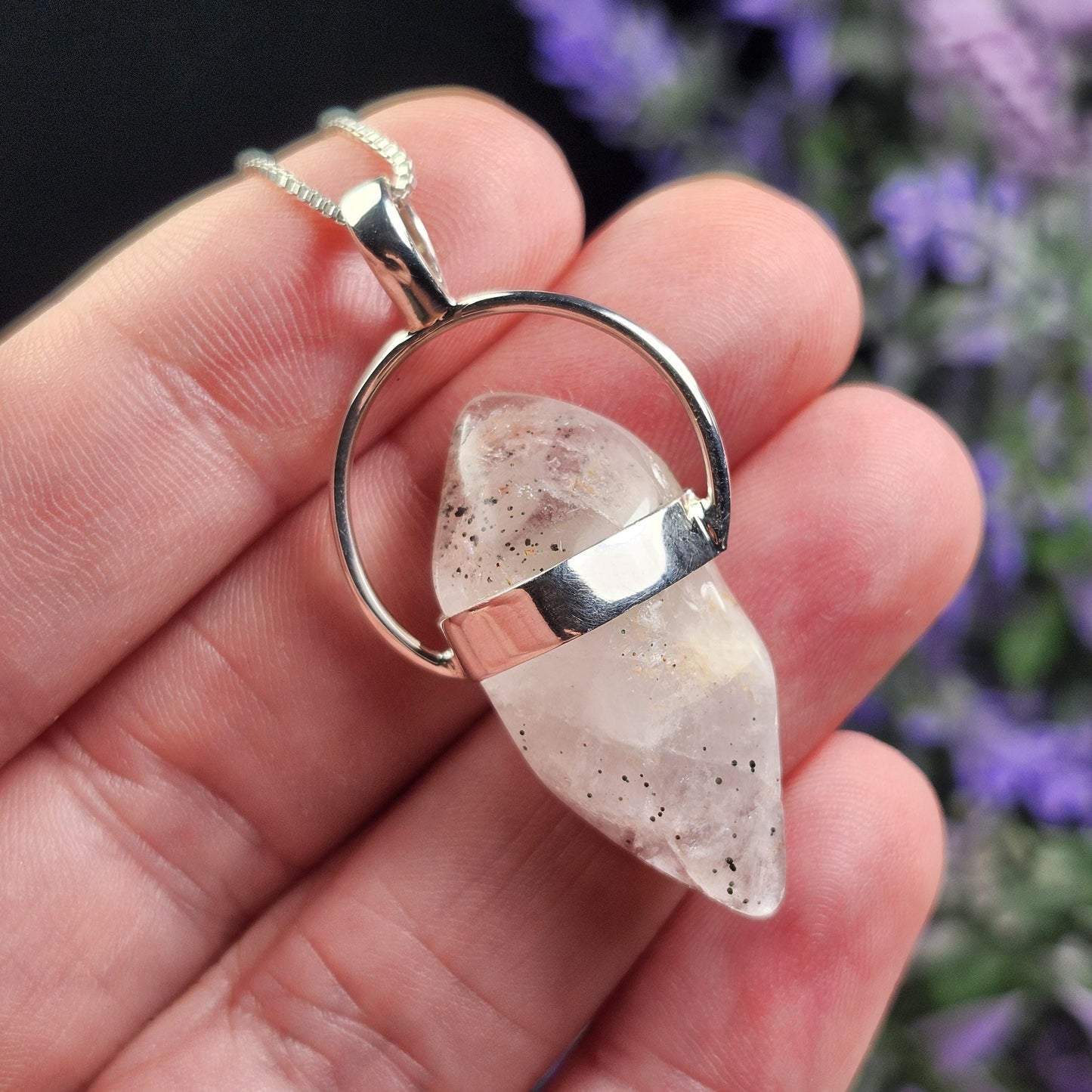 Red Phantom Quartz Pendant