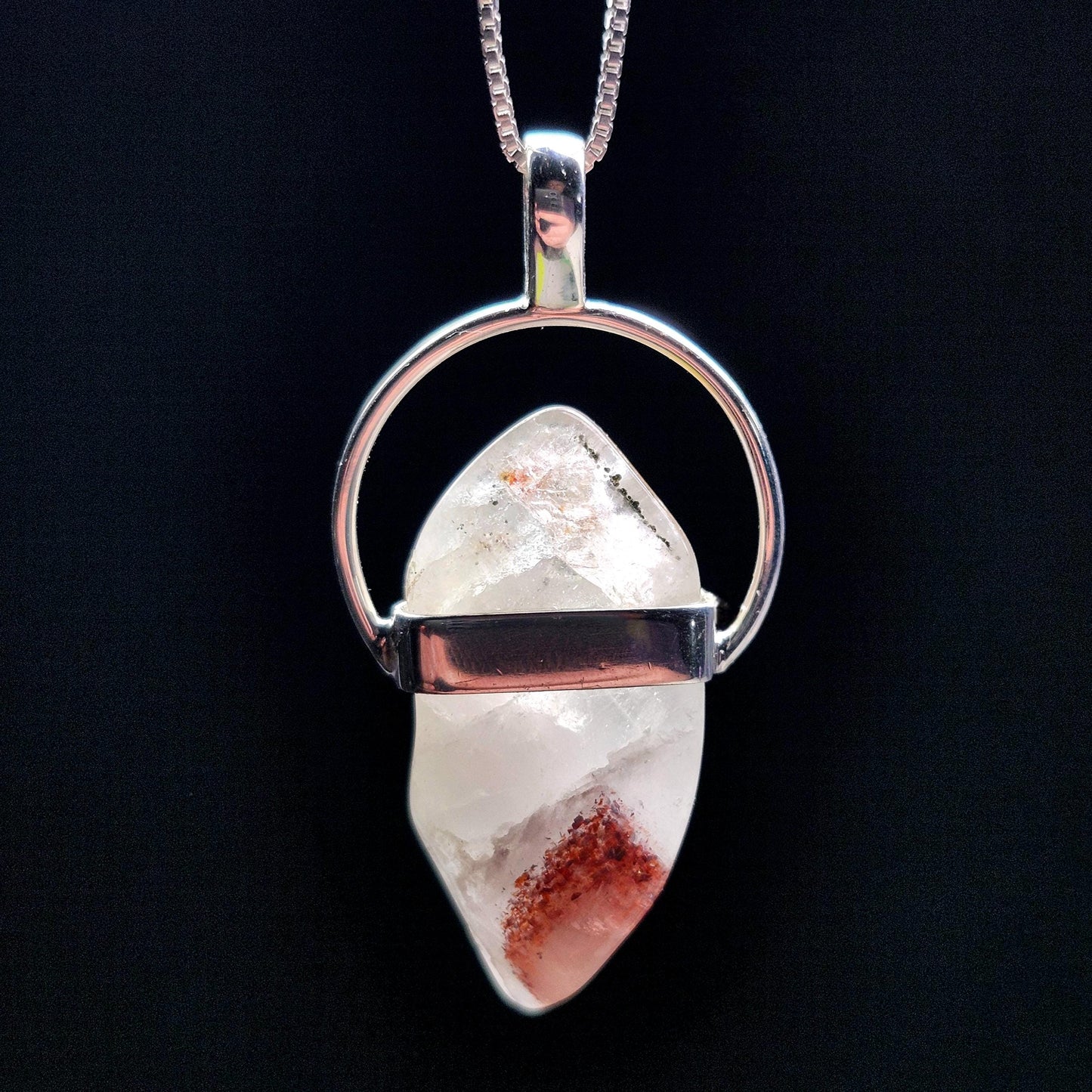 Red Phantom Quartz Pendant