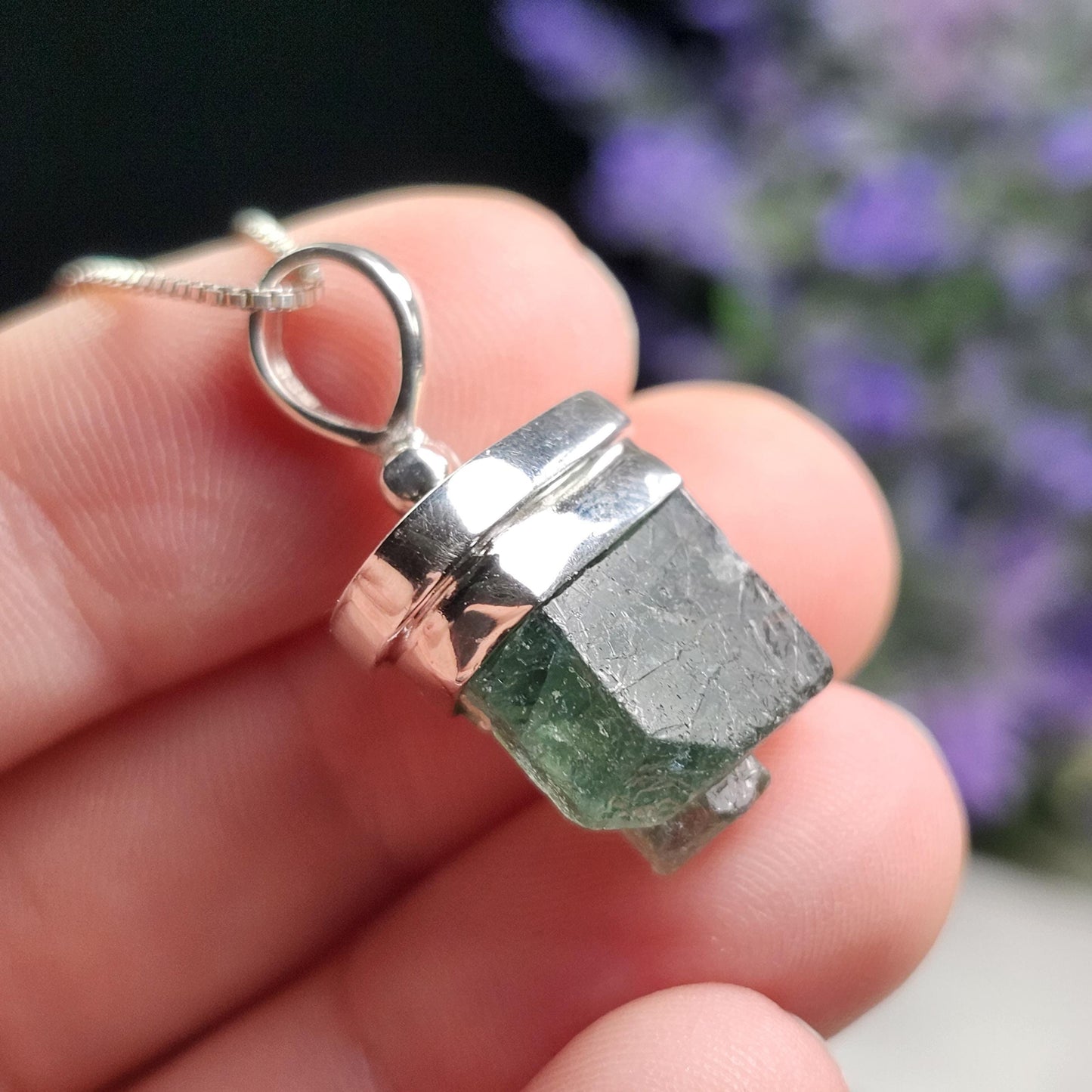 Grandidierite Pendant