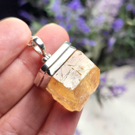 Golden Topaz Pendant