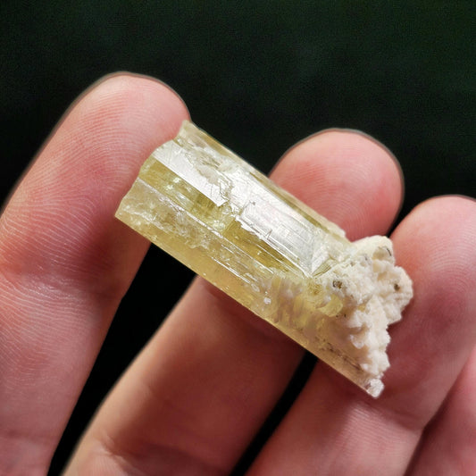 Golden Heliodor Crystal