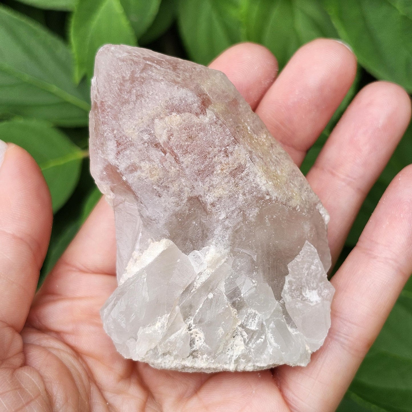 Dreamsicle Pink Lemurian Quartz 130g