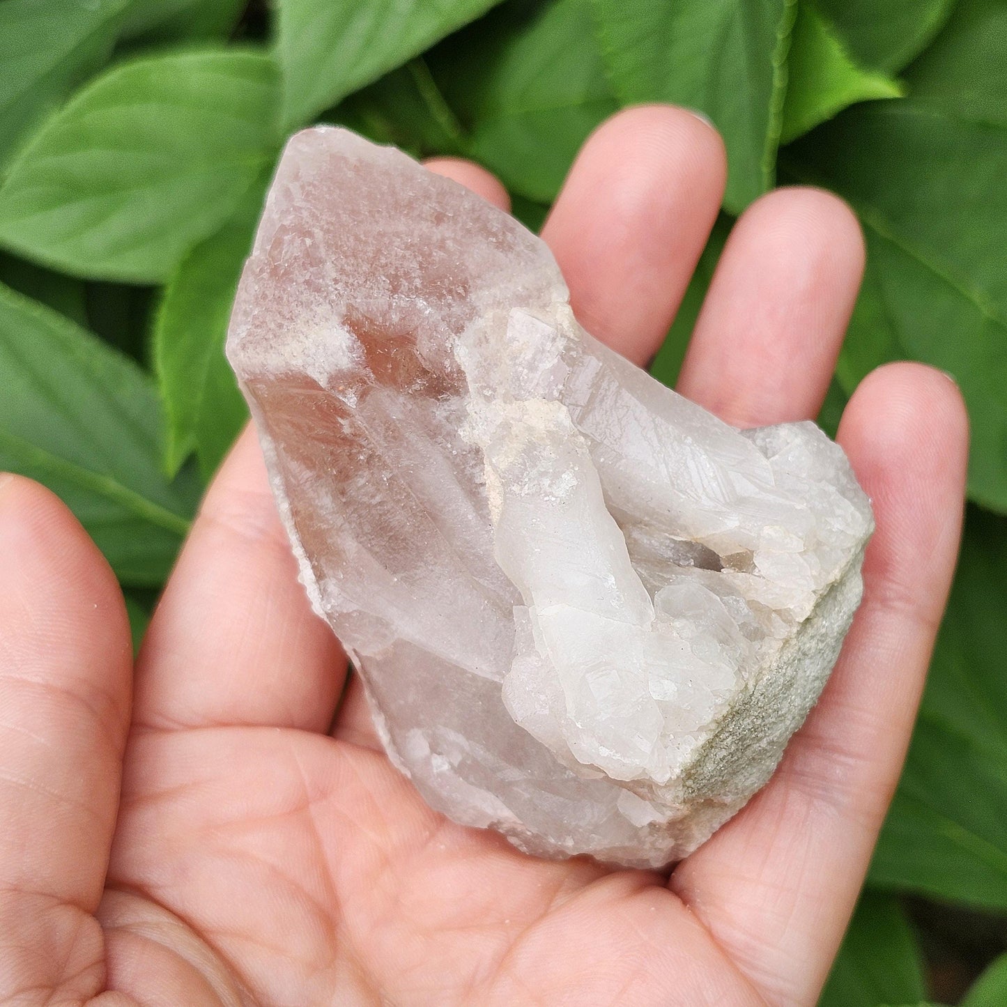 Dreamsicle Pink Lemurian Quartz 130g