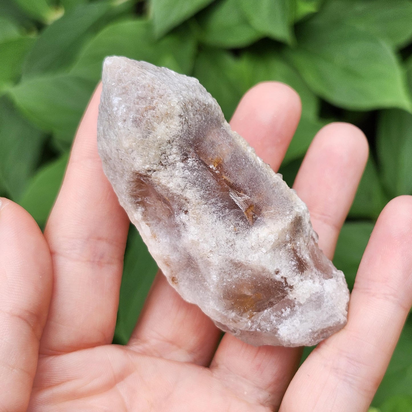 Dreamsicle Pink Lemurian Quartz 91g