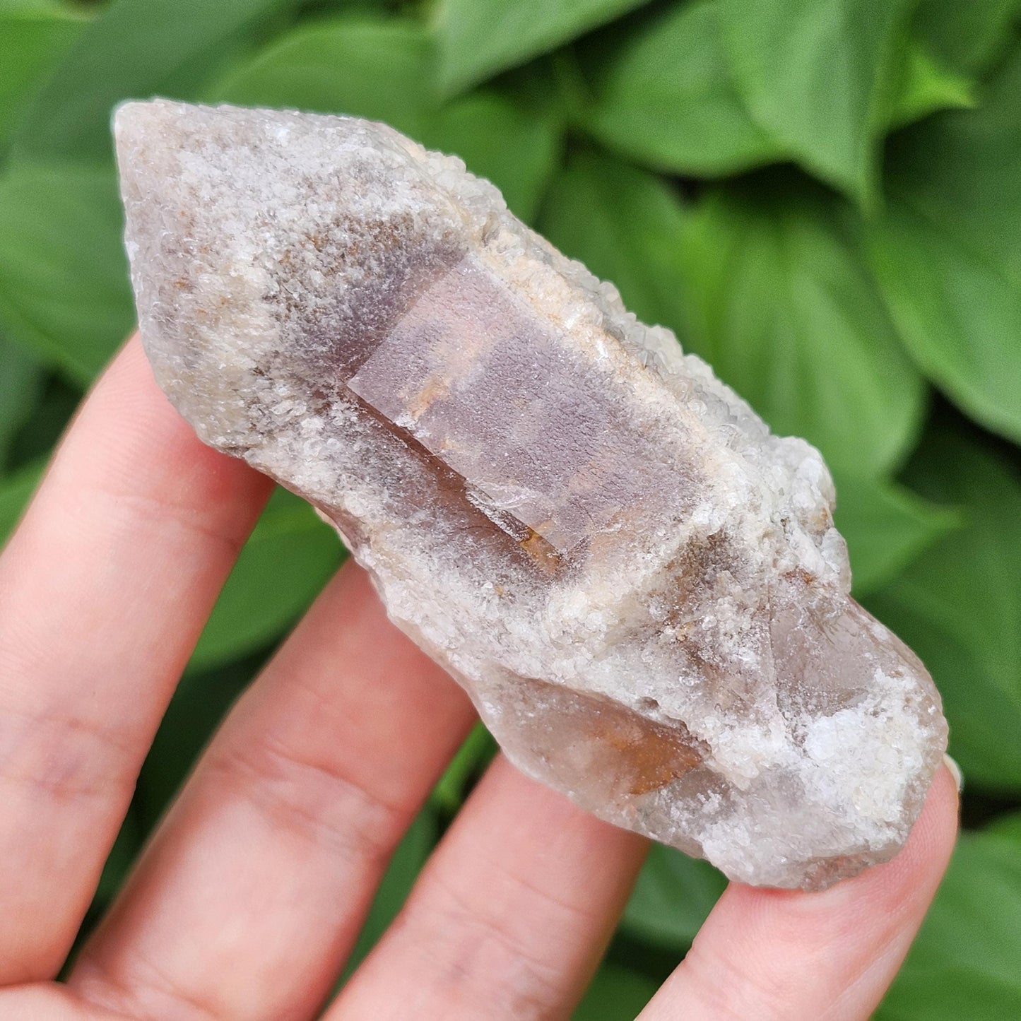 Dreamsicle Pink Lemurian Quartz 91g