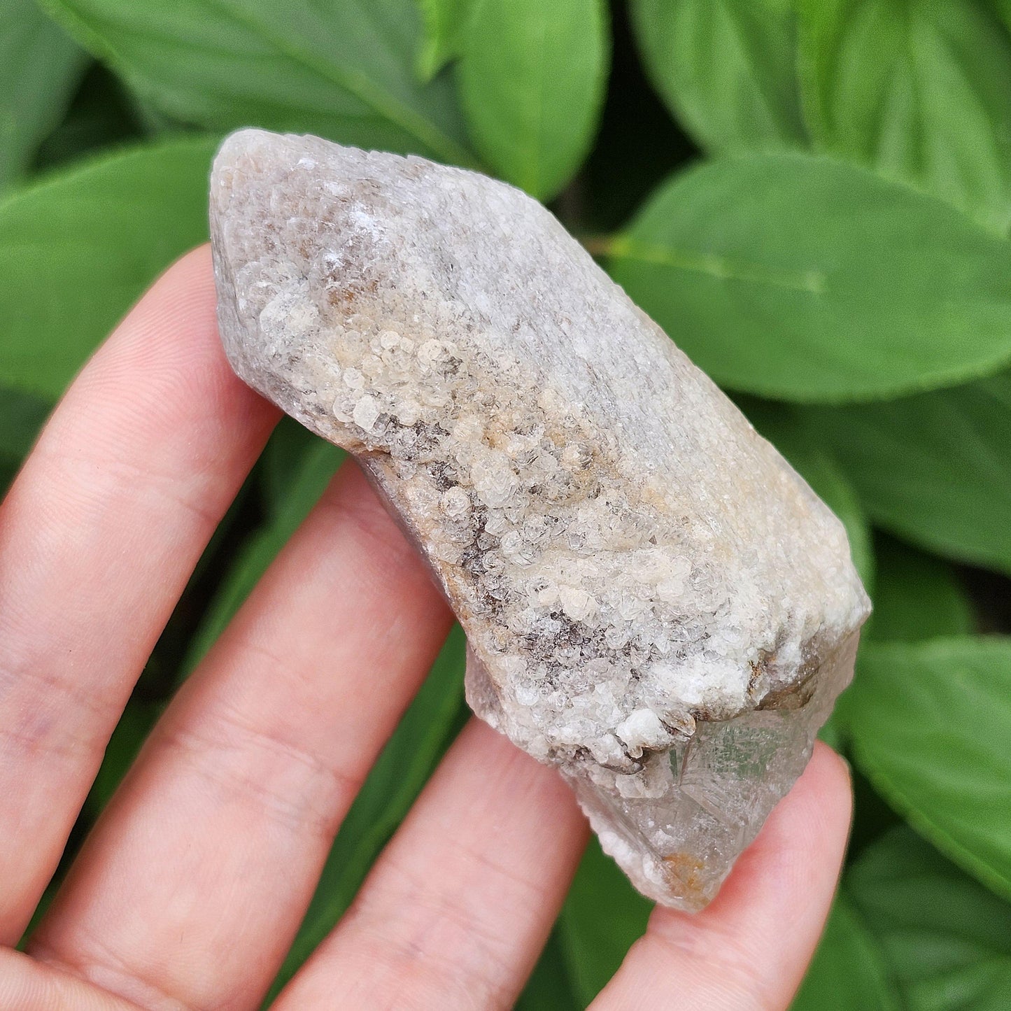 Dreamsicle Pink Lemurian Quartz 91g