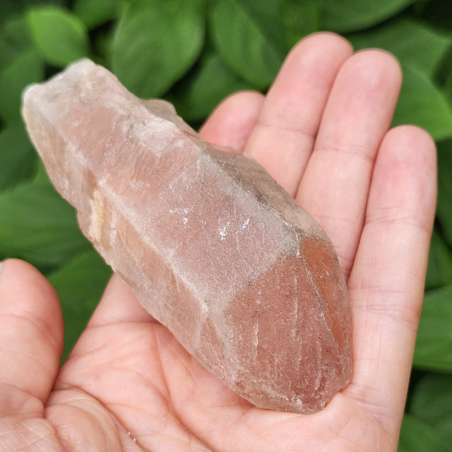 Dreamsicle Pink Lemurian Quartz 133g