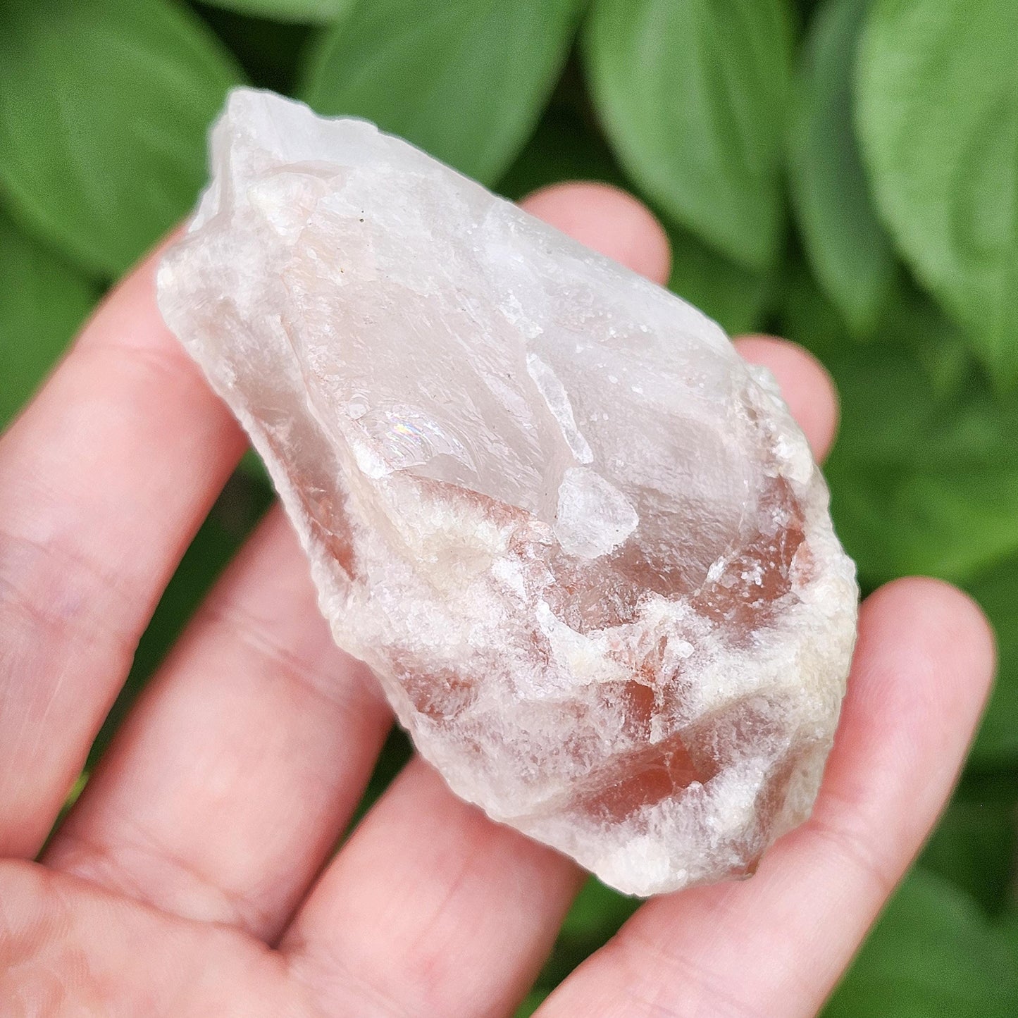 Dreamsicle Pink Lemurian Quartz 118g