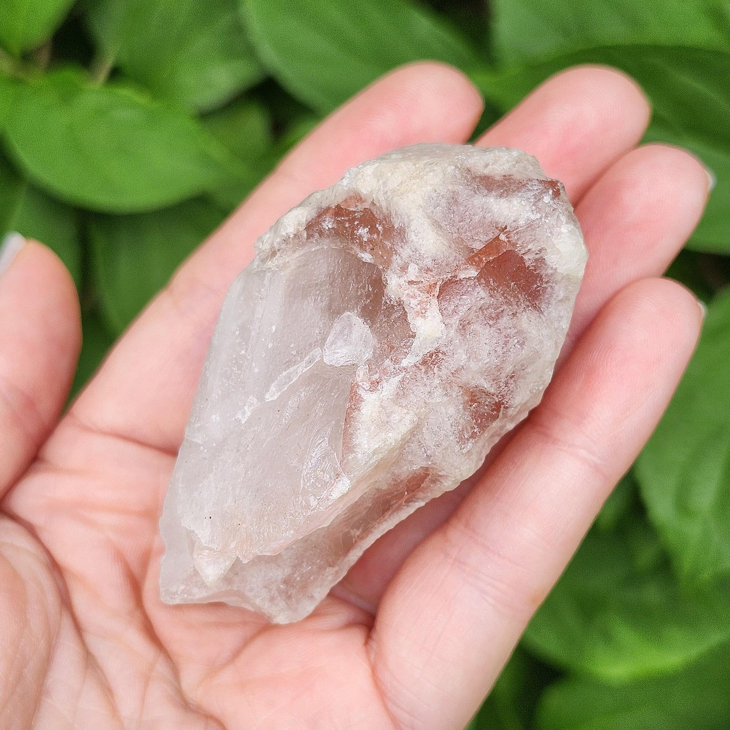 Dreamsicle Pink Lemurian Quartz 118g