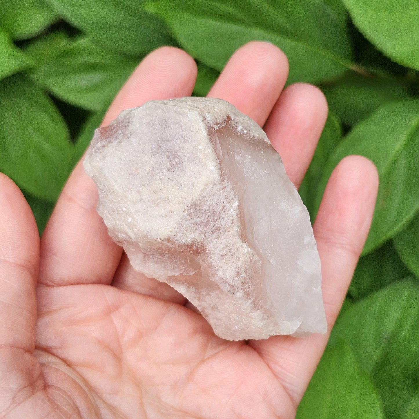 Dreamsicle Pink Lemurian Quartz 118g