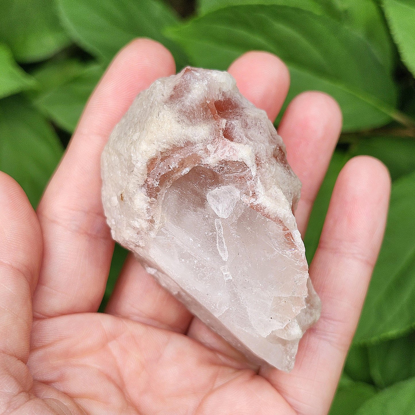 Dreamsicle Pink Lemurian Quartz 118g