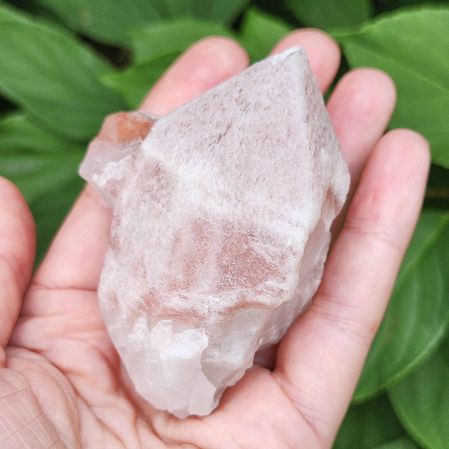 Dreamsicle Pink Lemurian Quartz 158g