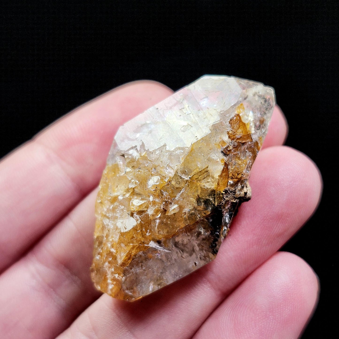 Golden Herkimer Diamond 15g