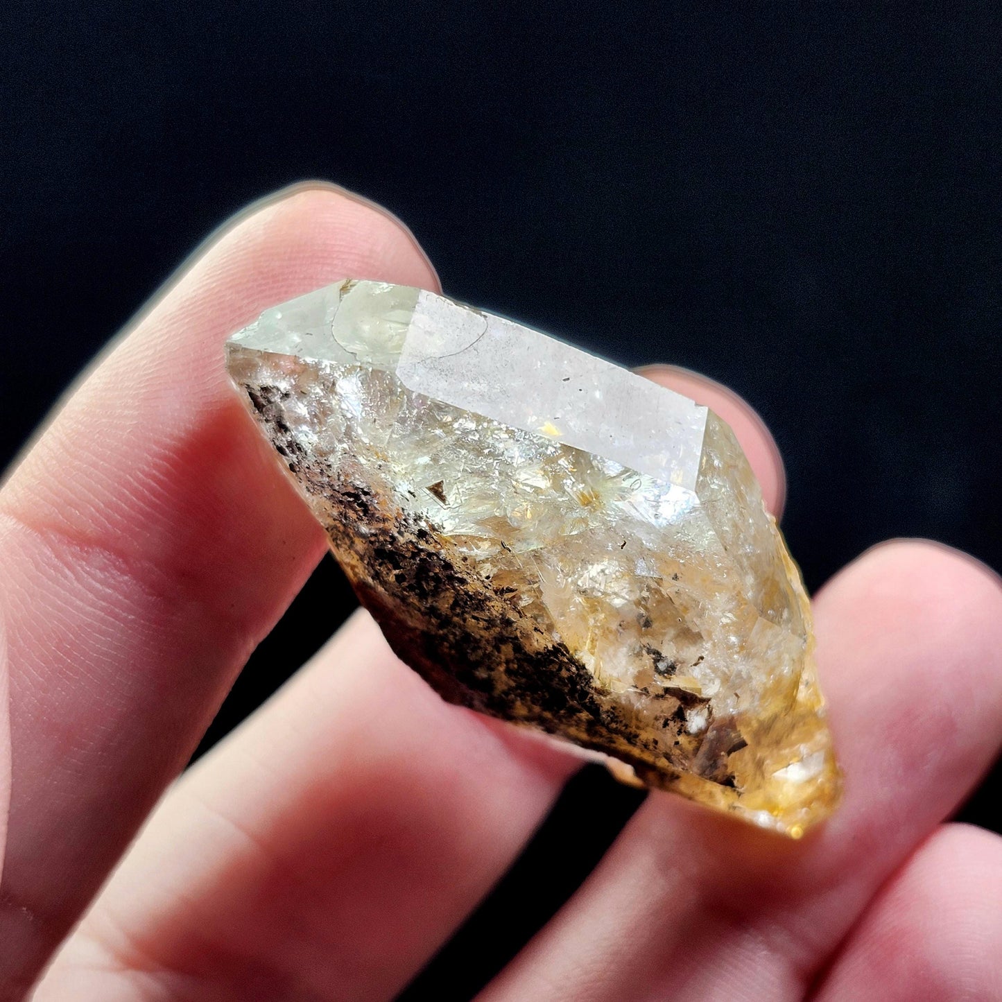 Golden Herkimer Diamond 15g