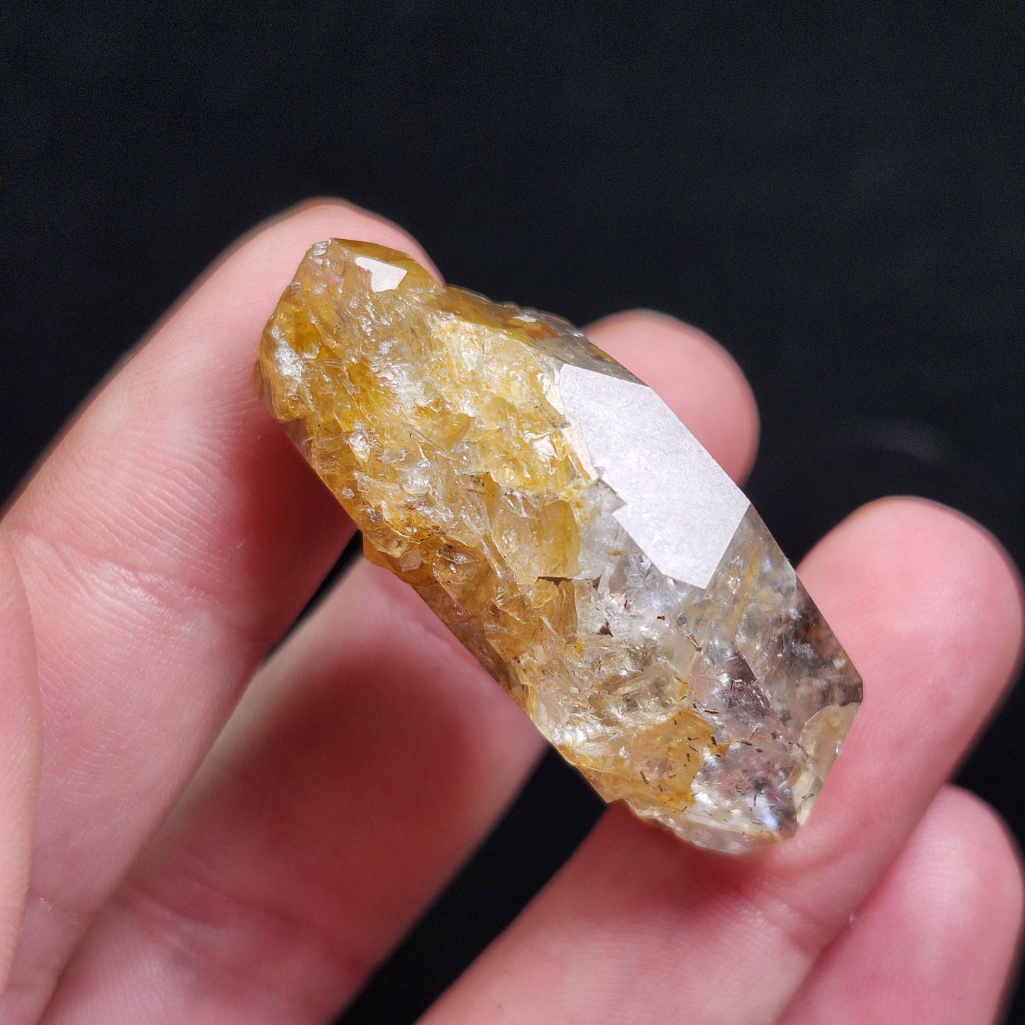 Golden Herkimer Diamond 15g
